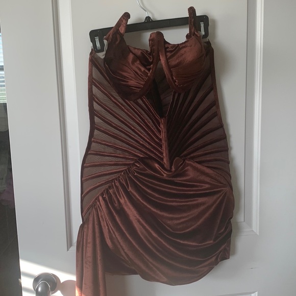 lena berisha Dresses Lena Berisha Official Chocolate Velvet Corset